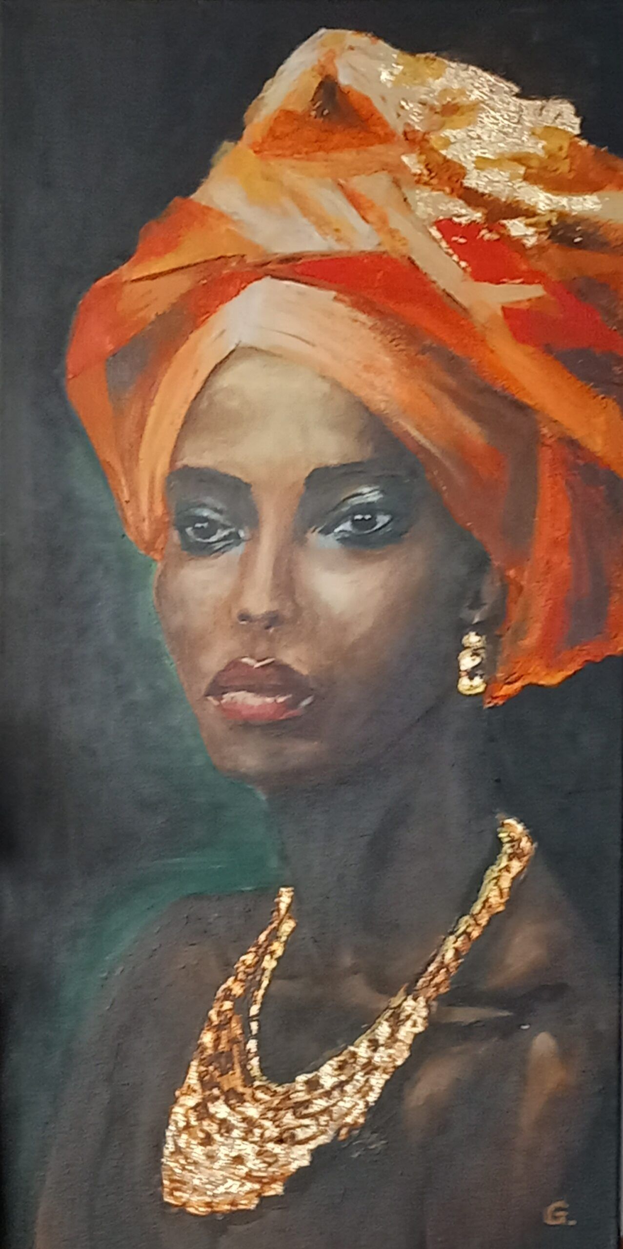 "African Beauty" acrílic de Guillem Garcia Brustenga a Terrassa