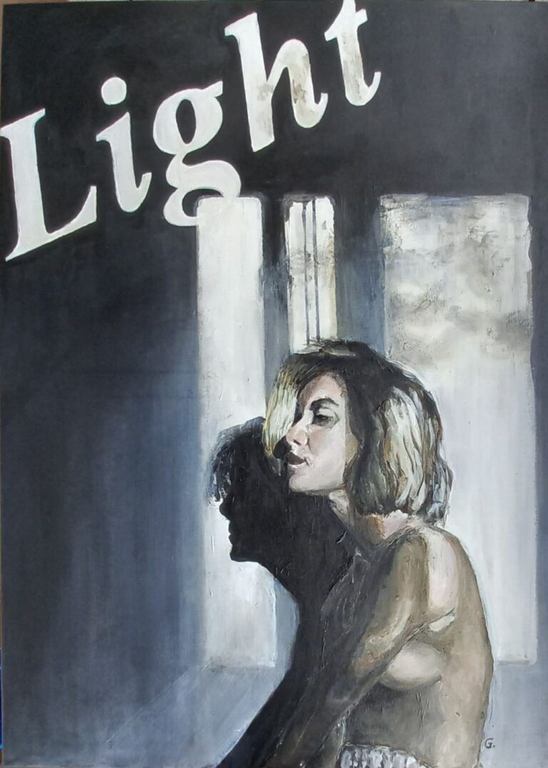 "Llum" acrílic de Guillem Garcia Brustenga a Terrassa