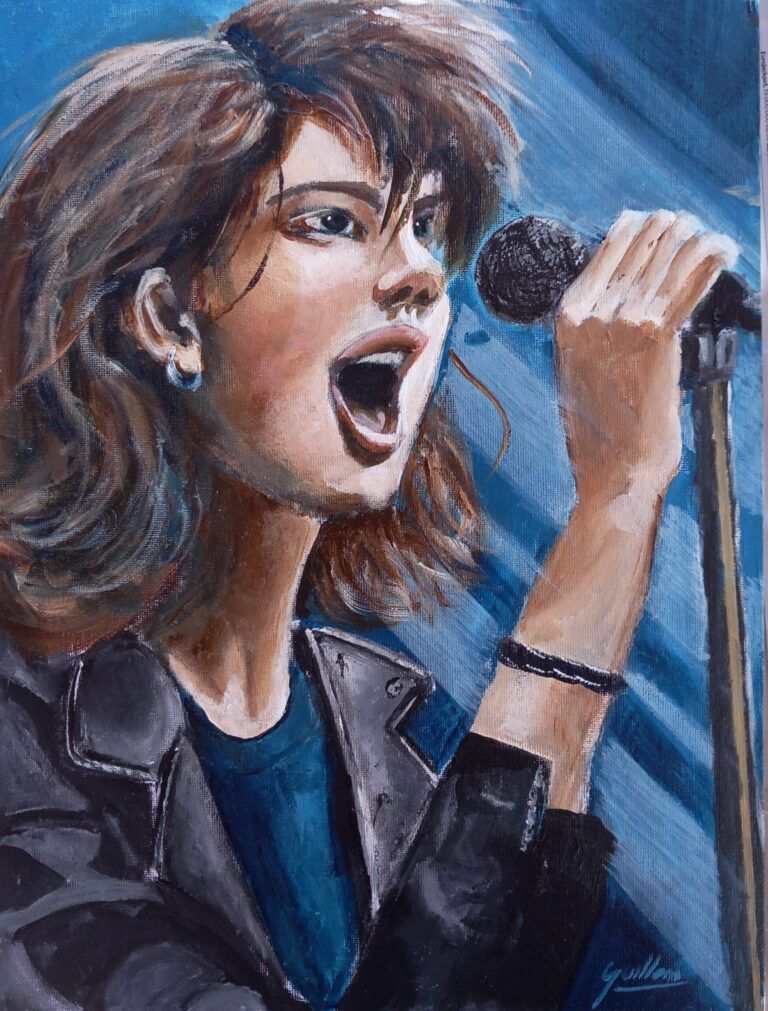 "Rock" acrílic de Guillem Garcia Brustenga a Terrassa