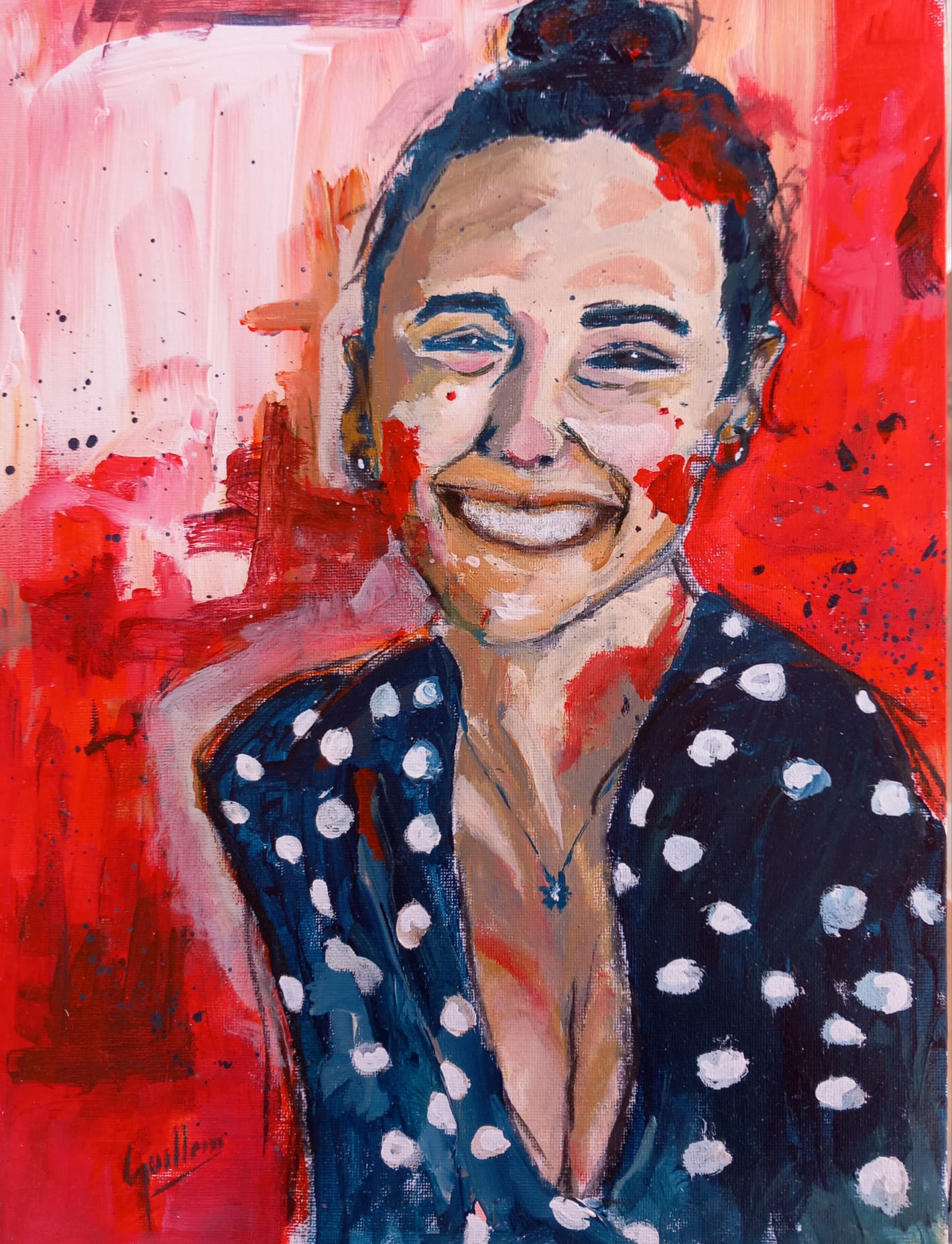 "Topos" acrílic 30x40 de Guillem Garcia Brustenga a Terrassa