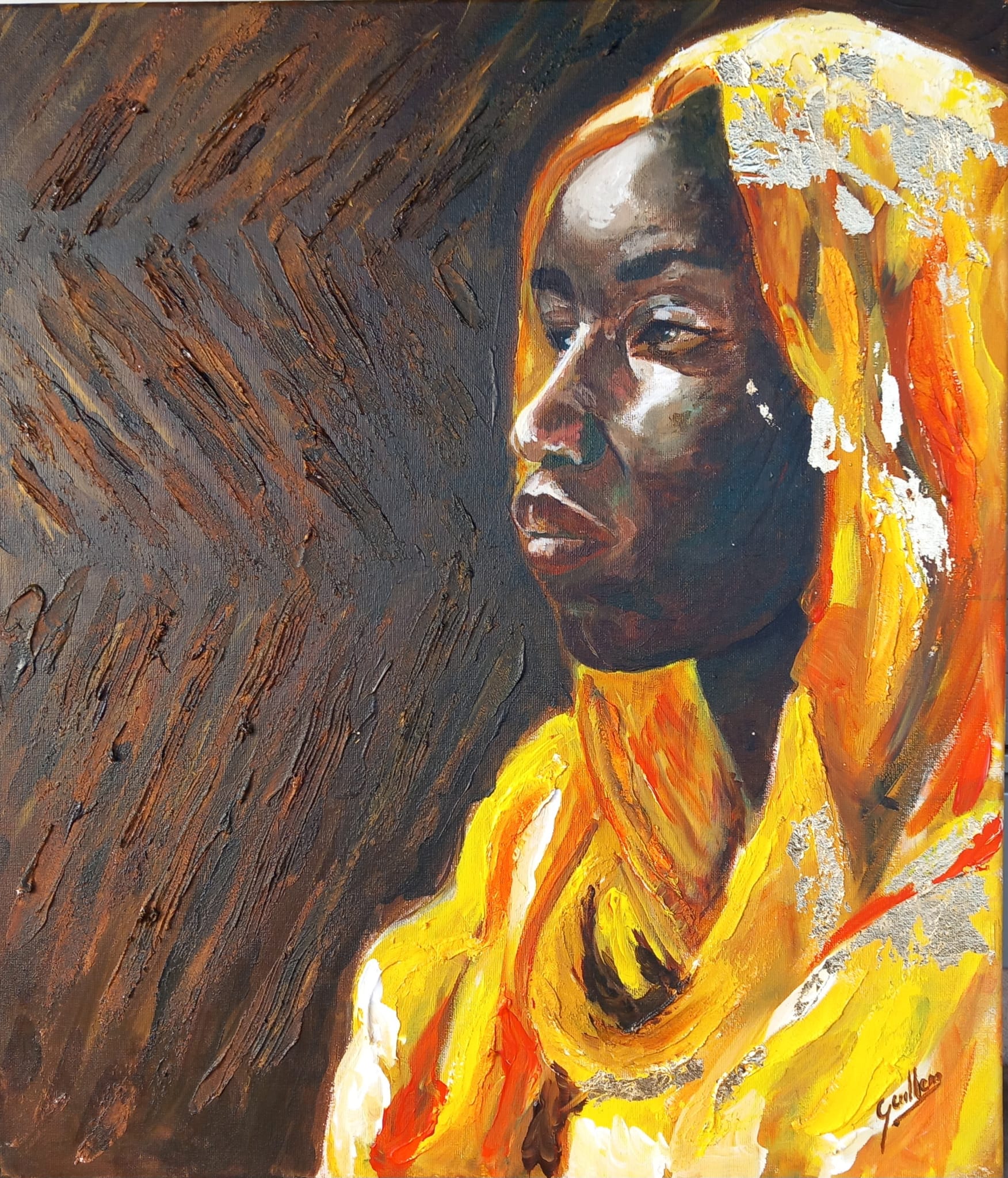 "Vent" acrílic 50x40 de Guillem Garcia Brustenga a Terrassa