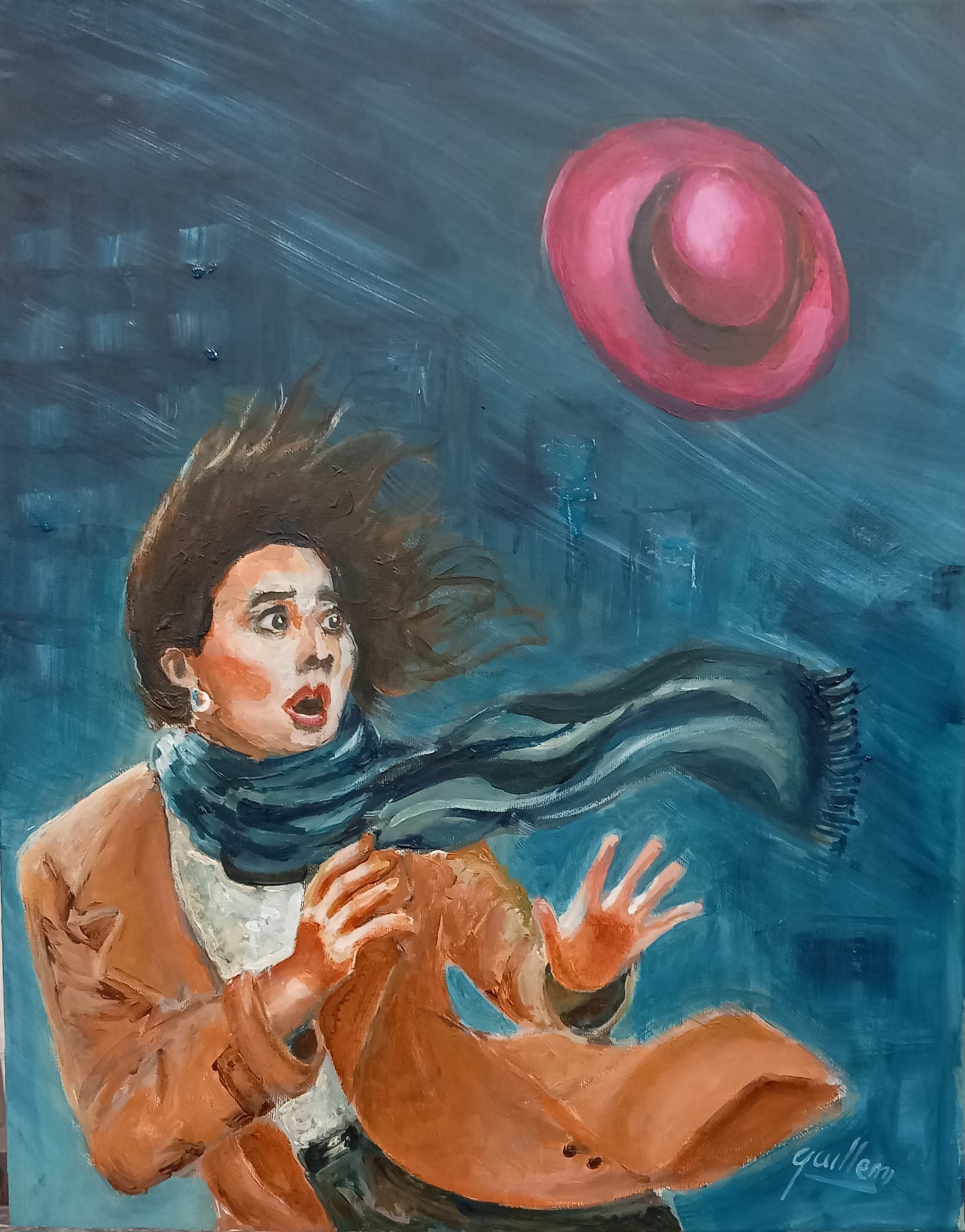 "Vent2" acrílic 50x40 de Guillem Garcia Brustenga a Terrassa