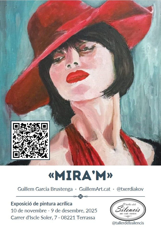 Exposicions individuals 2 cartell expo taller dels silencis 2025