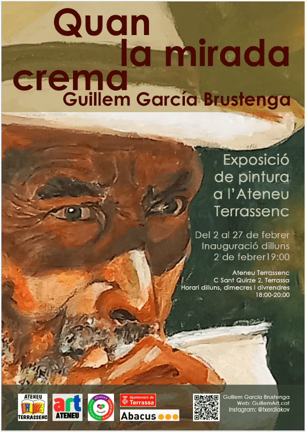 Cartell a l'exposició de l’Ateneu Terrassenc