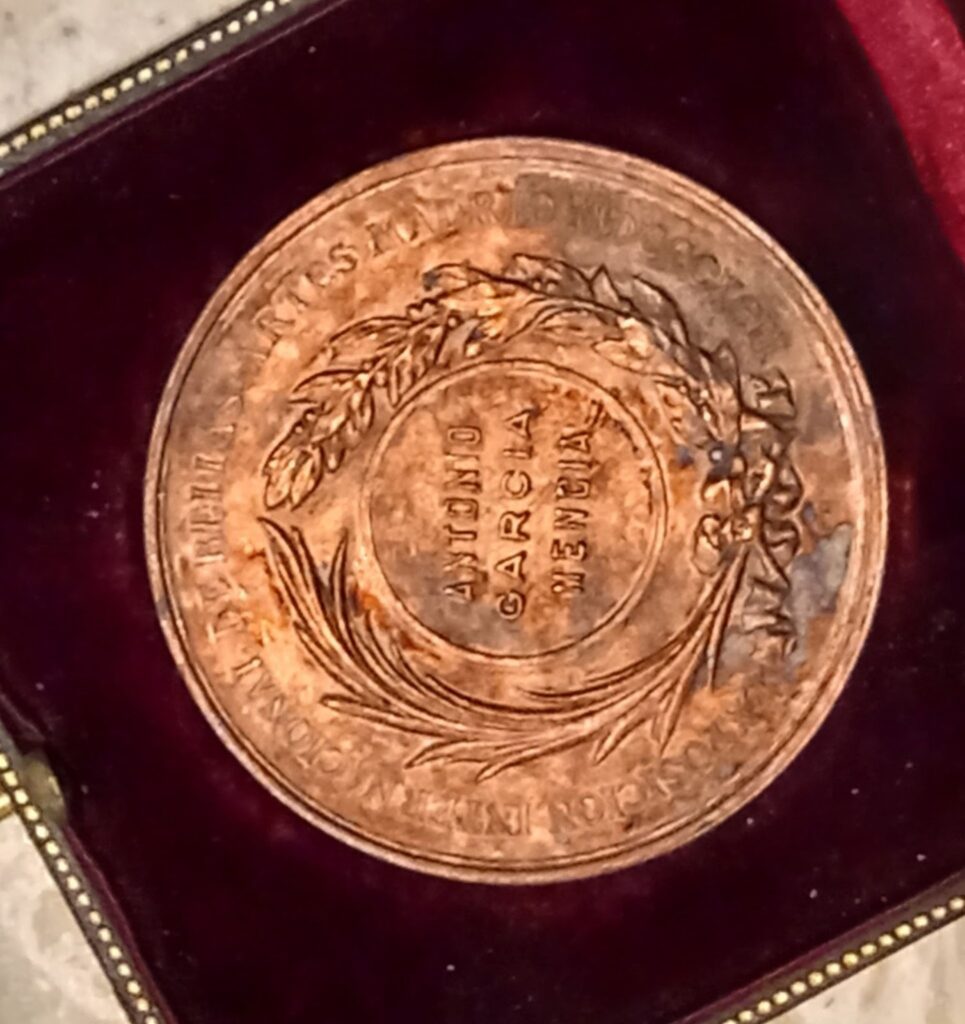 Els retrats que em miren: La saga dels Garcia 7 Tercera medalla a l'Exposició Internacional de Belles Arts de Madrid el 1892